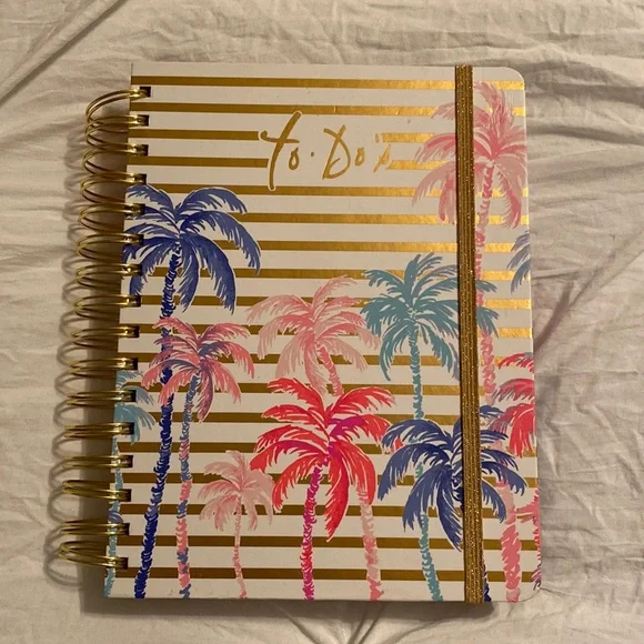 Colorful Palm Tree To-Do Notebook - Picture 1 of 6
